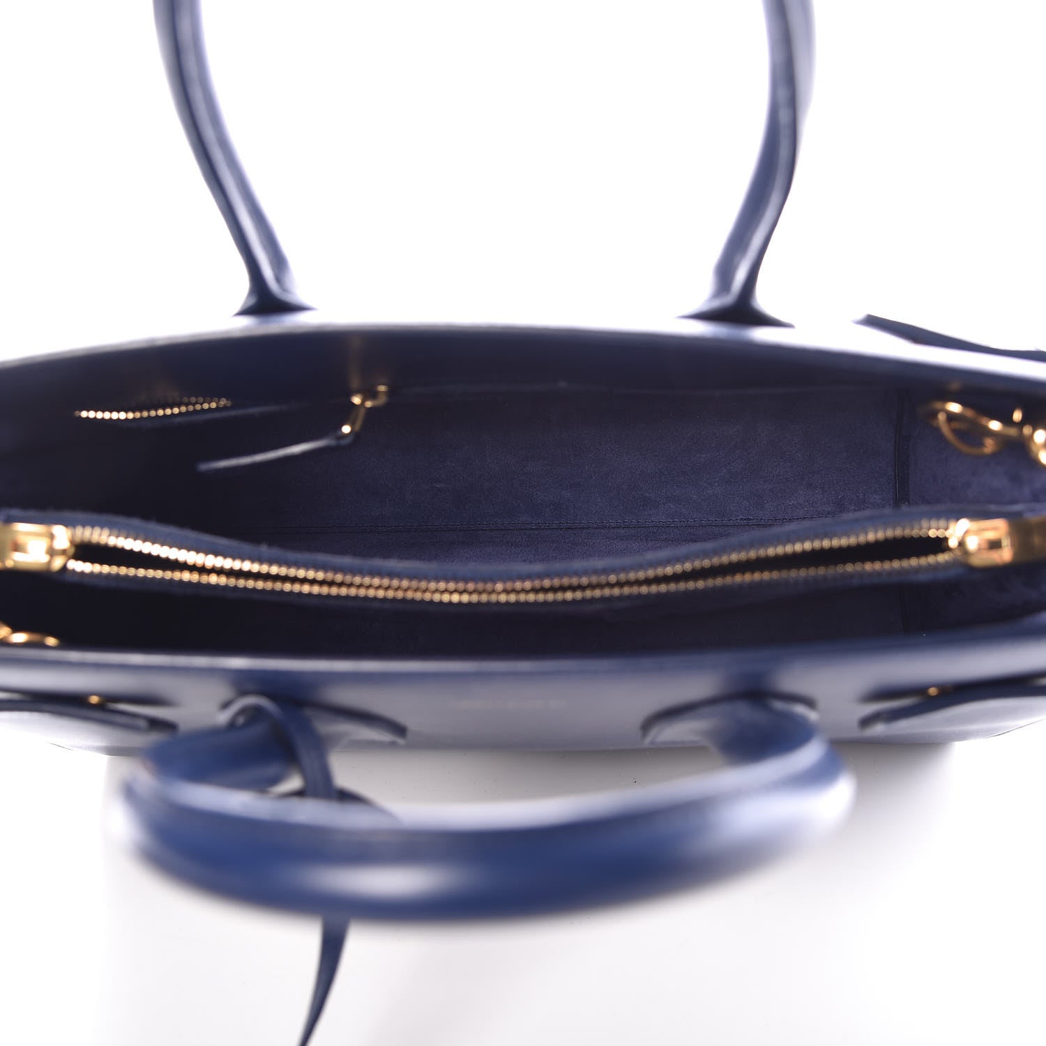 Saint Laurent Calfskin Small Sac De Jour New Marine 5 of 18