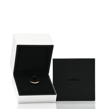Chanel 18K Beige Gold Mini Coco Crush Ring 51 5.75 6 of 6