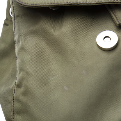 Prada Nylon Vela Mini Cinch Backpack Green 13 of 17