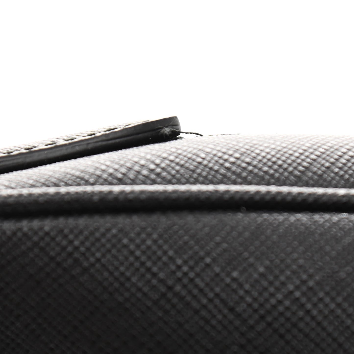 Saffiano Lux Re-Edition 2005 Shoulder Bag Black