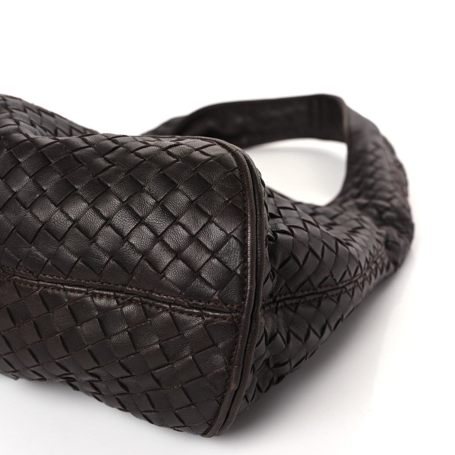 Bottega Veneta Nappa Intrecciato Ball Hobo Coffee 27 of 33