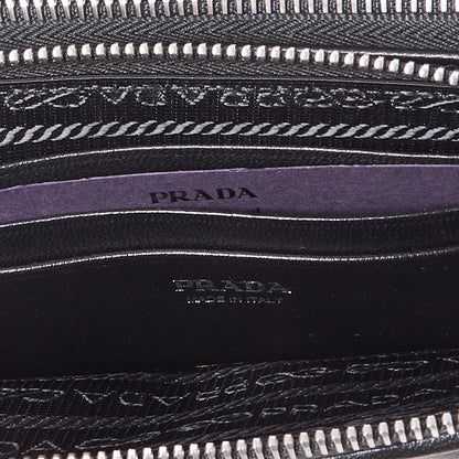 Prada Nappa Impunture Clutch Black 9 of 10