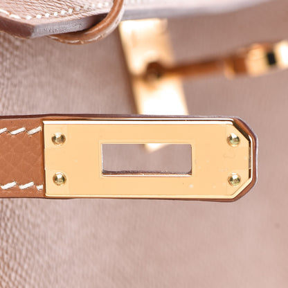 Hermes Epsom Kelly Sellier 25 Gold 32 of 46