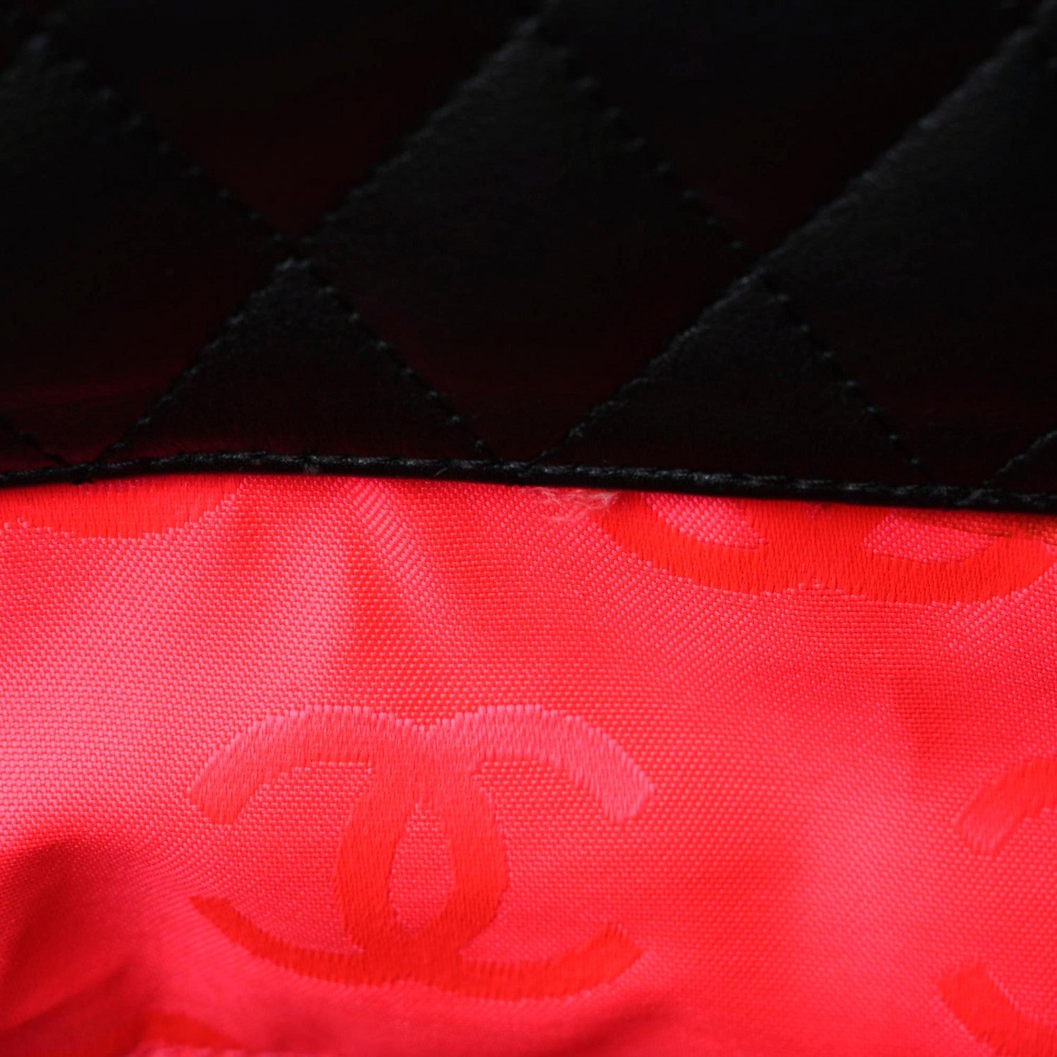 Chanel Calfskin Quilted Large Cambon Tote Black White 13 of 21