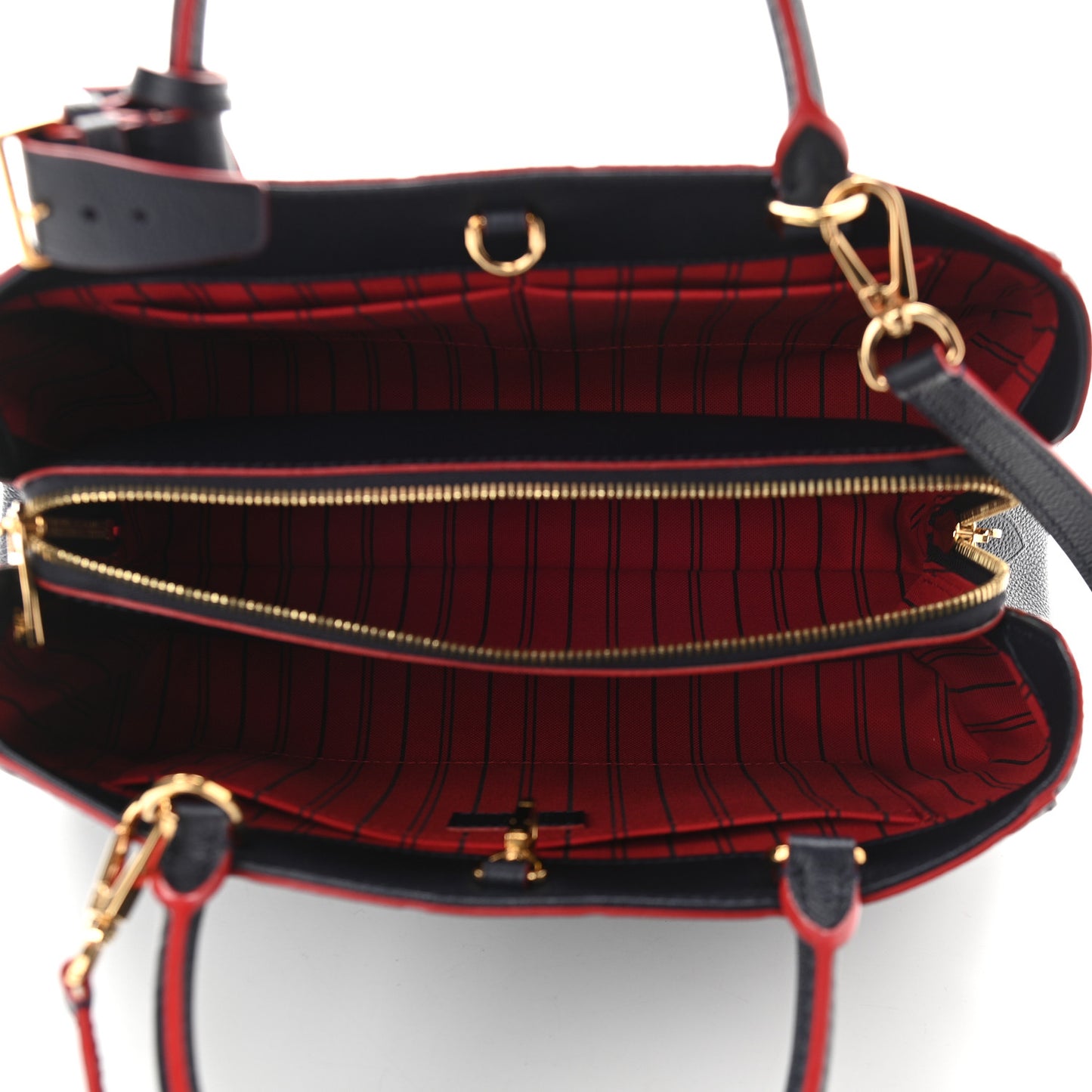 Empreinte Montaigne MM Marine Rouge