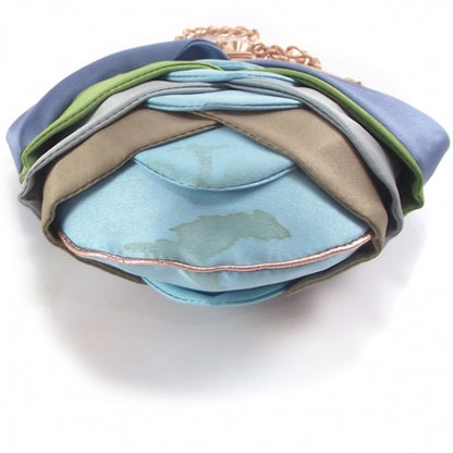 Fendi Satin Beetle Pochette Coin Purse 4 of 10