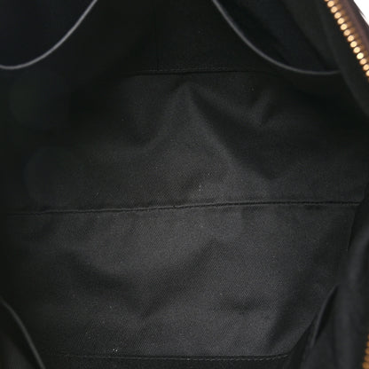 Louis Vuitton Damier Ebene Odeon Tote MM Black 5 of 10