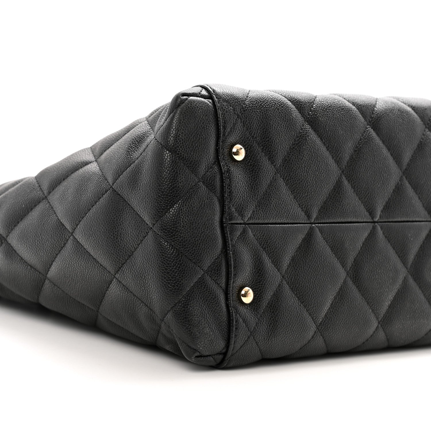 Chanel Caviar Quilted Large Shopping Tote Black 11 of 12