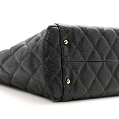 Chanel Caviar Quilted Large Shopping Tote Black 11 of 12