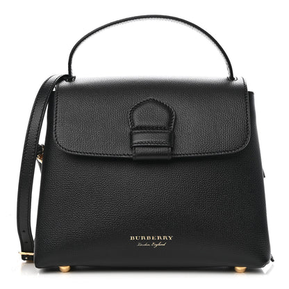 Burberry Derby Calfskin House Check Small Camberley Black 1 of 9