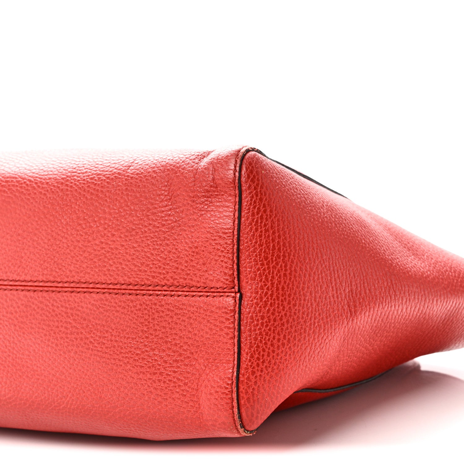 Gucci Dollar Calfskin Small Swing Tote Red 9 of 10