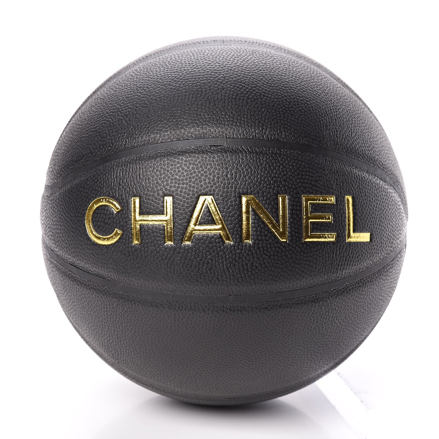 Chanel Lambskin Chain Net and Basketball Black Dark Gold 4 of 10