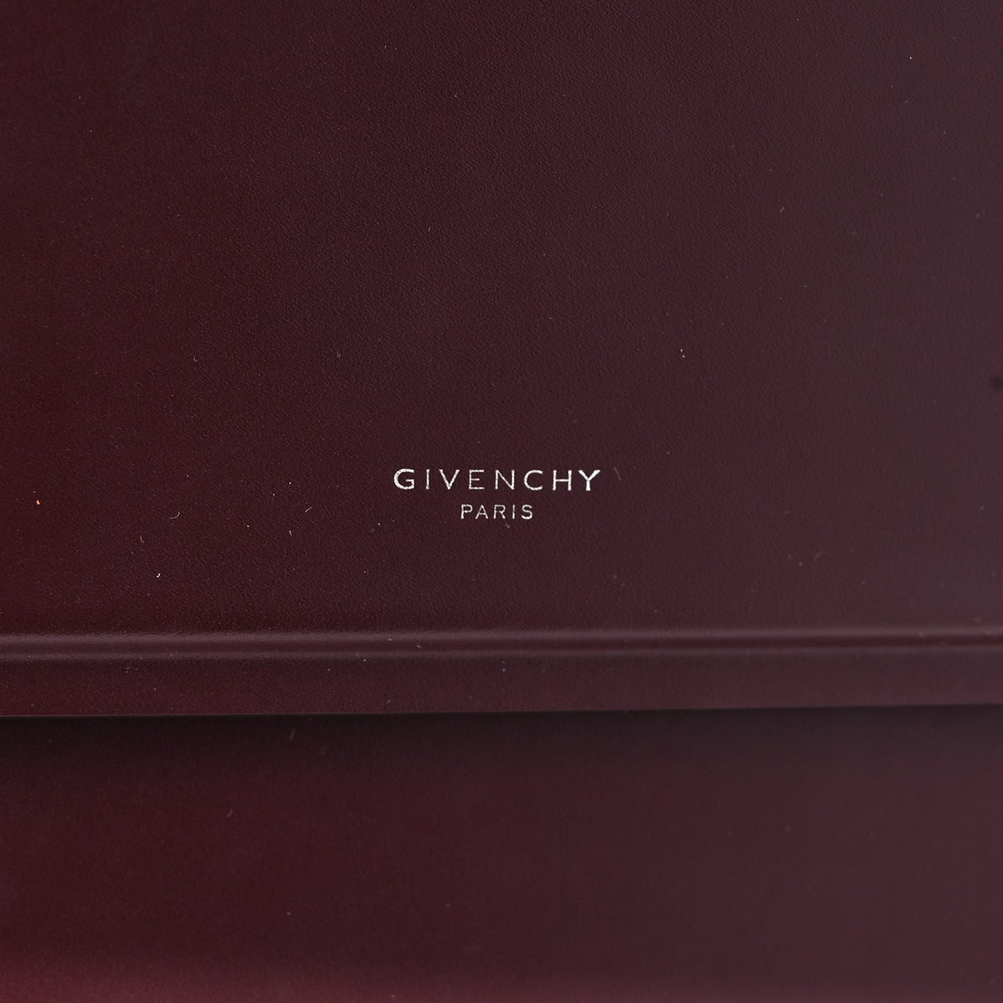 Smooth Calfskin Medium Horizon Satchel Oxblood