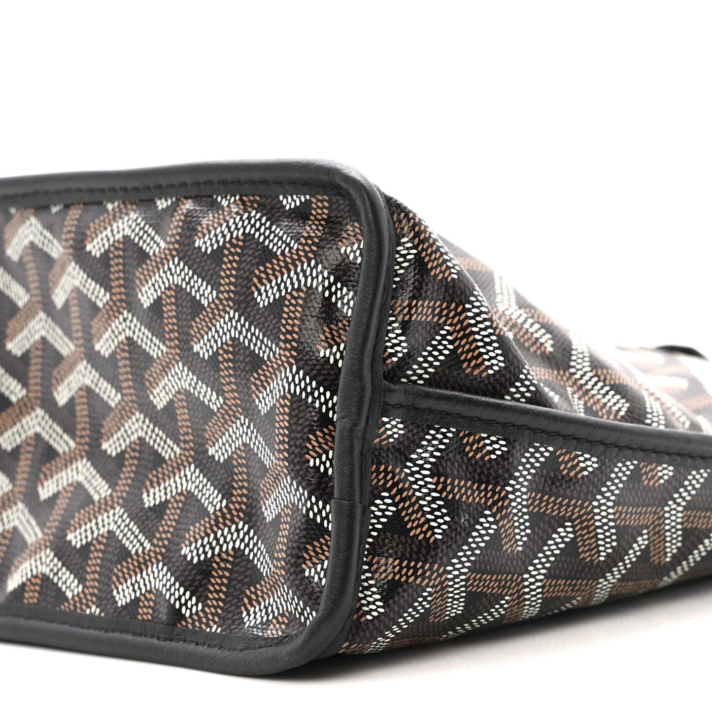 Goyardine Reversible Mini Anjou Black
