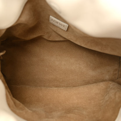 Loewe Mellow Nappa Medium Donut Chain Flamenco Knot Clutch Sea Salt 5 of 10