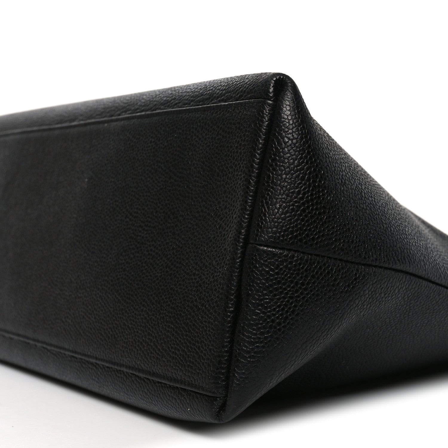 Chanel Caviar Large CC Shoulder Bag Black 10 of 10