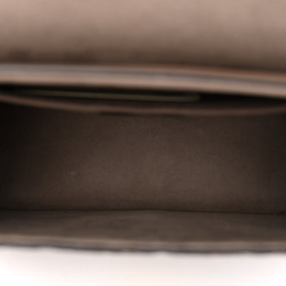 Fendi Vitello Century F is Fendi Bi-Color FF 1974 Embossed Kan I Shoulder Bag Maya Black 5 of 10