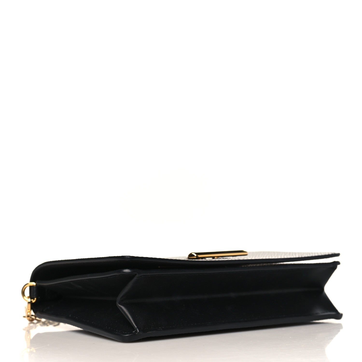 Louis Vuitton Epi Twist Belt Chain Wallet Black 3 of 8
