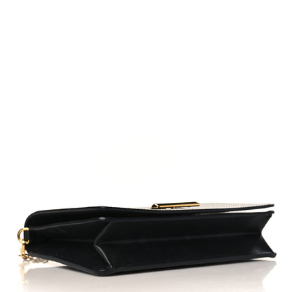 Louis Vuitton Epi Twist Belt Chain Wallet Black 3 of 8