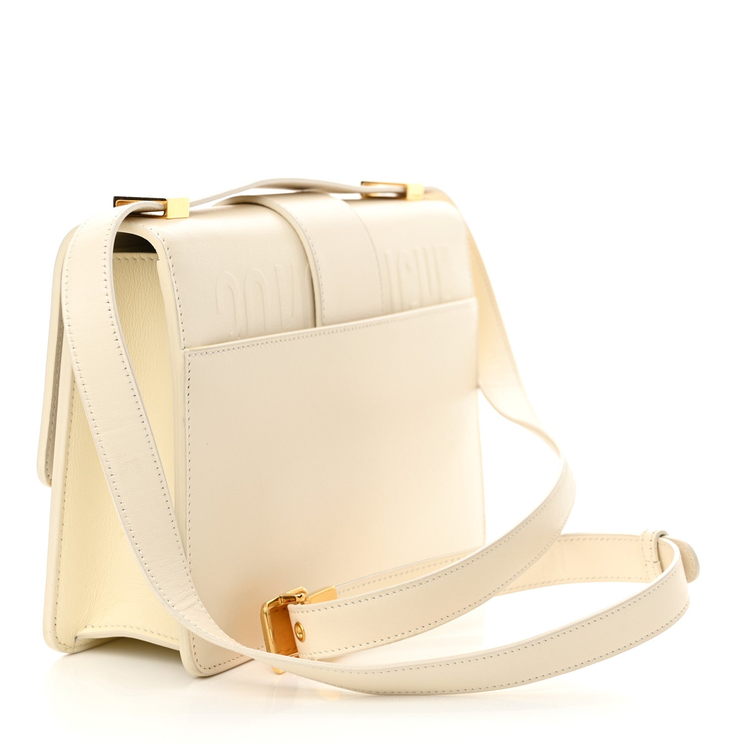 Christian Dior Box Calfskin 30 Montaigne Flap Bag Latte 3 of 14