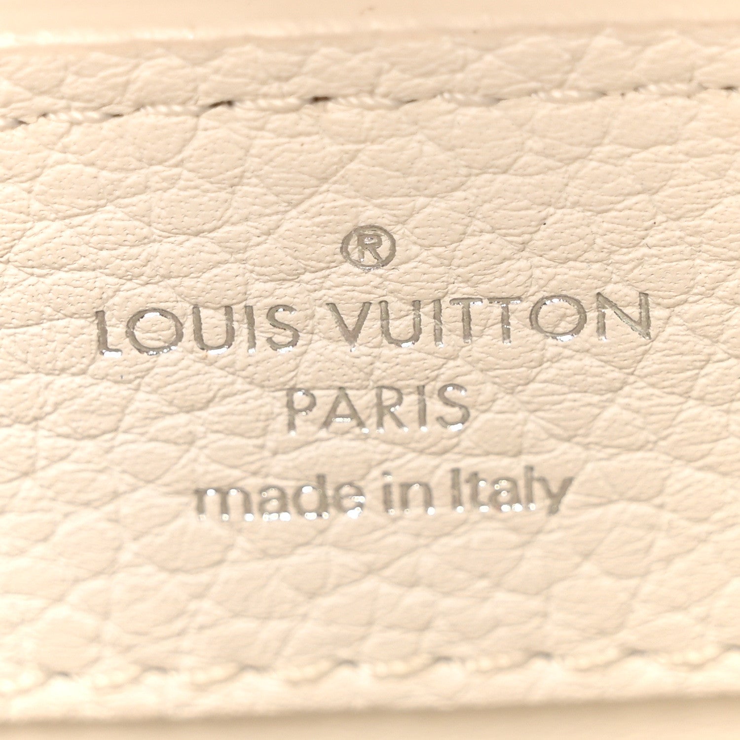 Louis Vuitton Taurillon Mini Capucines Monochrome  White 6 of 9