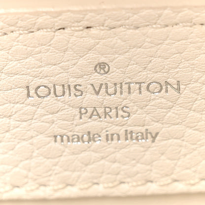 Louis Vuitton Taurillon Mini Capucines Monochrome  White 6 of 9