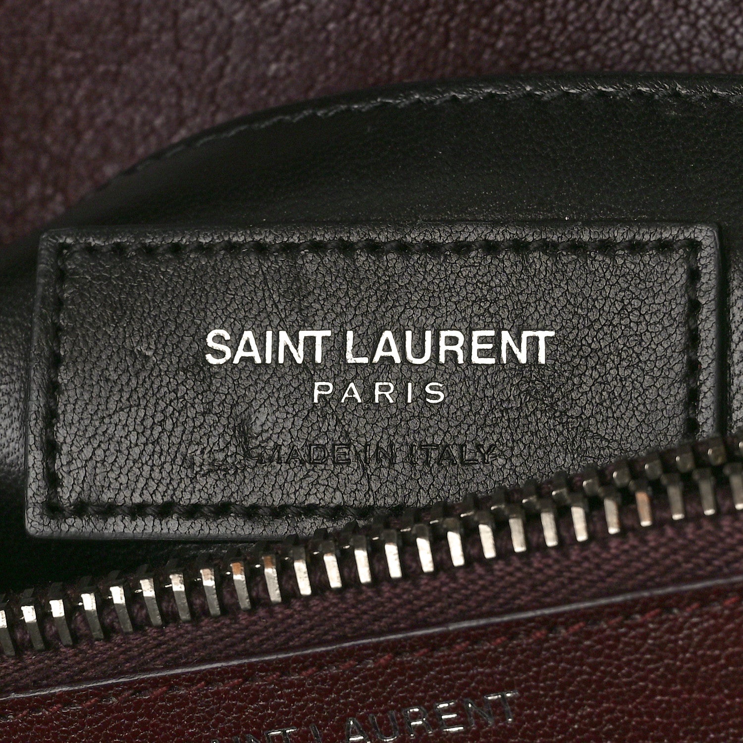 Saint Laurent Sheepskin Matelasse Chevron Monogram Medium College Bag Rouge Legion 6 of 11