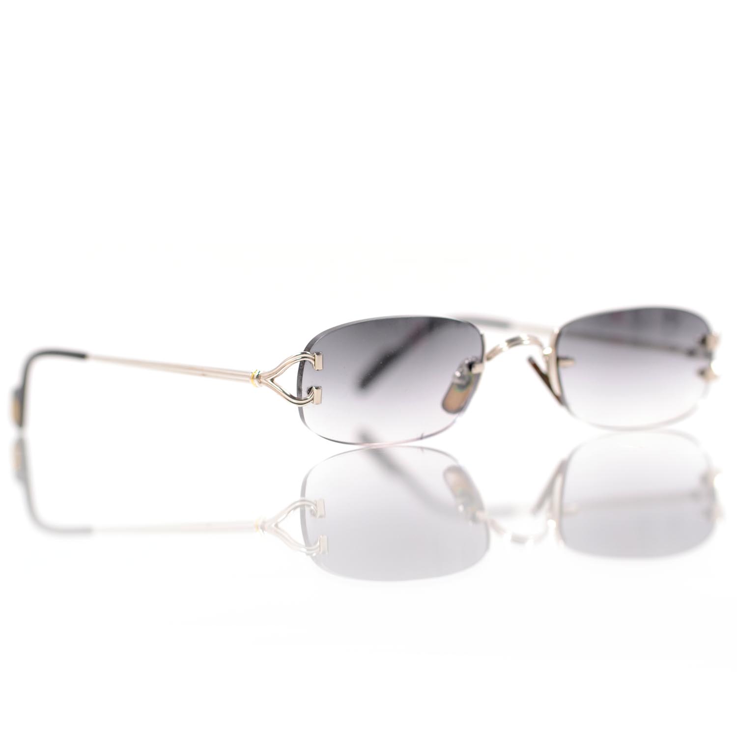 Cartier Rimless Sunglasses 135 1 of 6