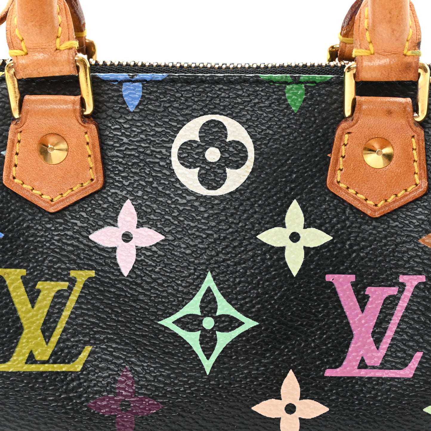 Monogram Multicolor Mini Sac HL Speedy Black