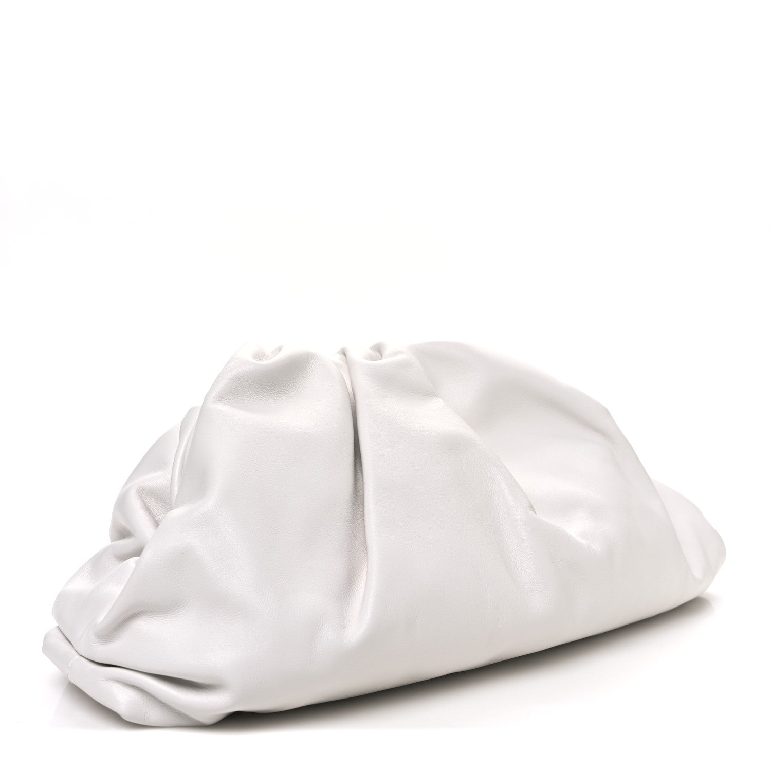 Bottega Veneta Smooth Butter Calf The Pouch Oversized Clutch Mist 3 of 12