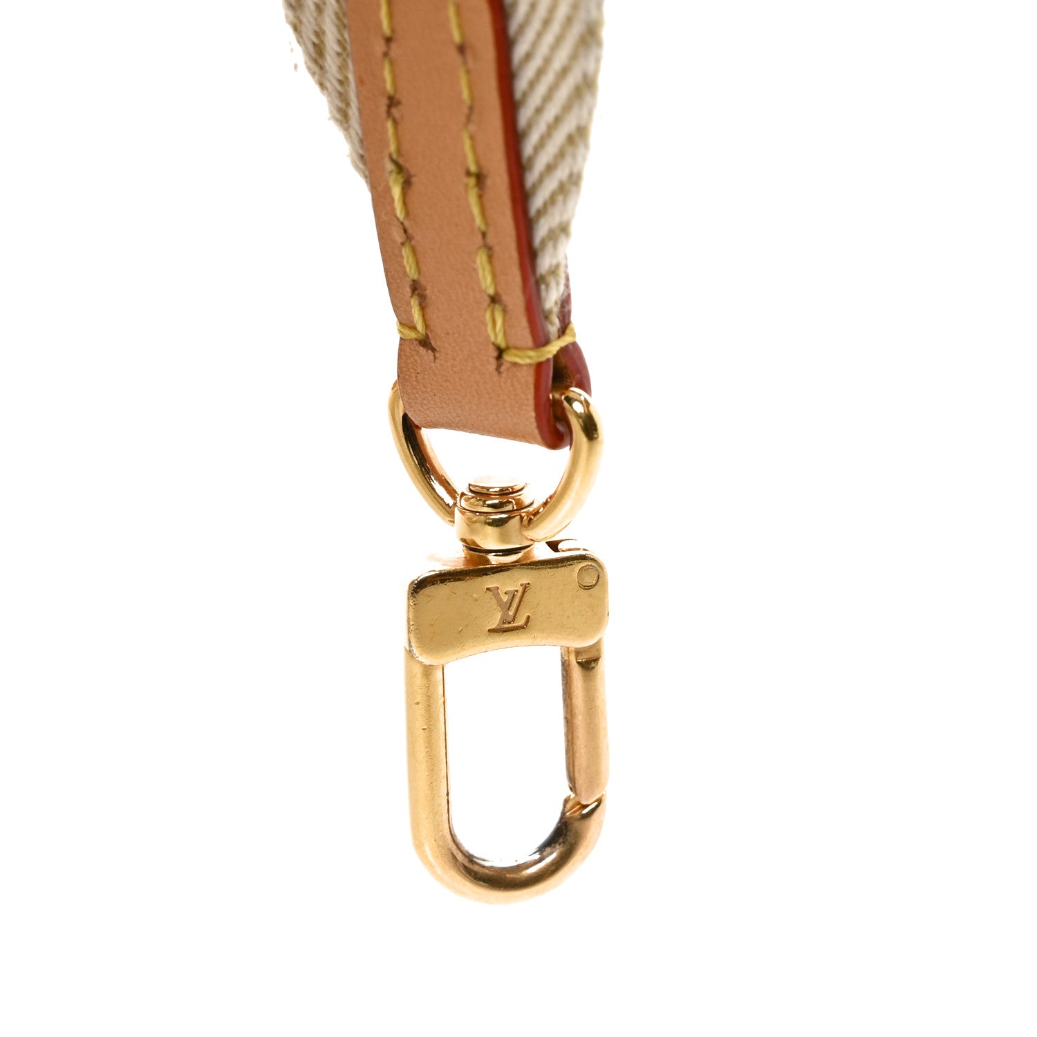 Louis Vuitton Jacquard Monogram Utility Phone Sleeve Shoulder Strap Beige 3 of 4