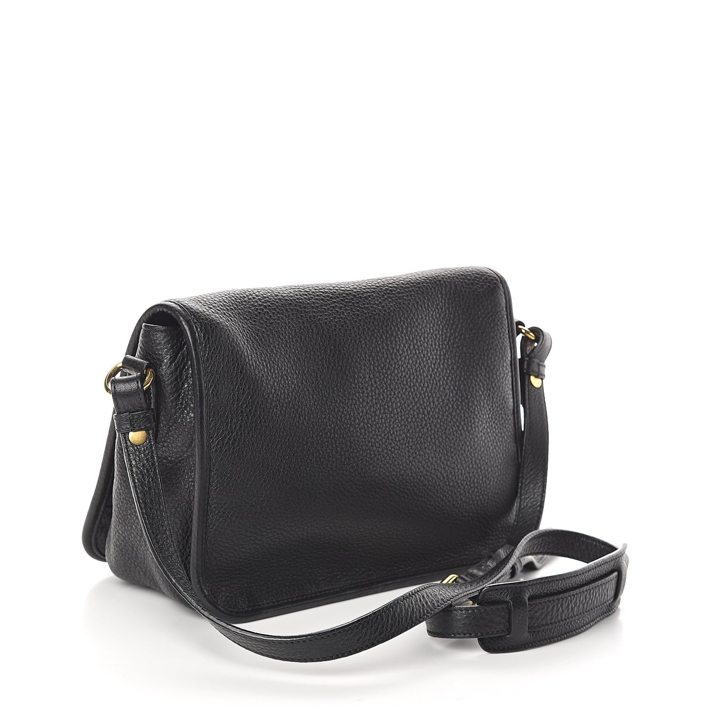 Vitello Phenix Crossbody Bag Black