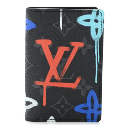 Louis Vuitton Monogram Eclipse Pocket Organizer Multicolor Lights 1 of 6