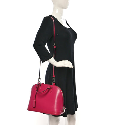 Louis Vuitton Epi Alma PM Hot Pink 2 of 10