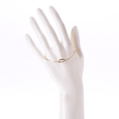 Hermes 18K Rose Gold PM Ronde Chaine d'Ancre Bracelet SH 2 of 8