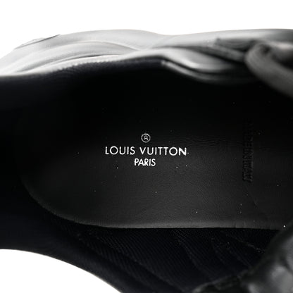 Louis Vuitton Calfskin Glitter LV Archlight Sneaker 38 Black 8 of 9