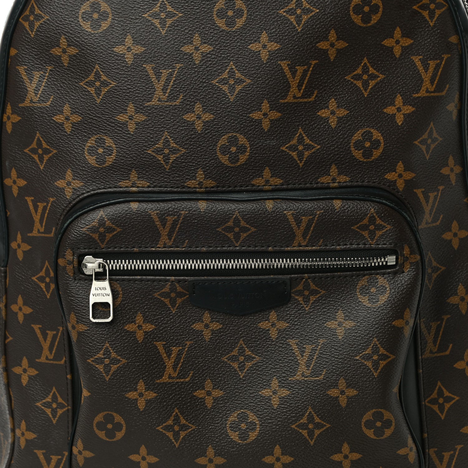 Louis Vuitton Monogram Macassar Josh Backpack 7 of 10