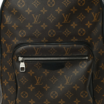 Louis Vuitton Monogram Macassar Josh Backpack 7 of 10