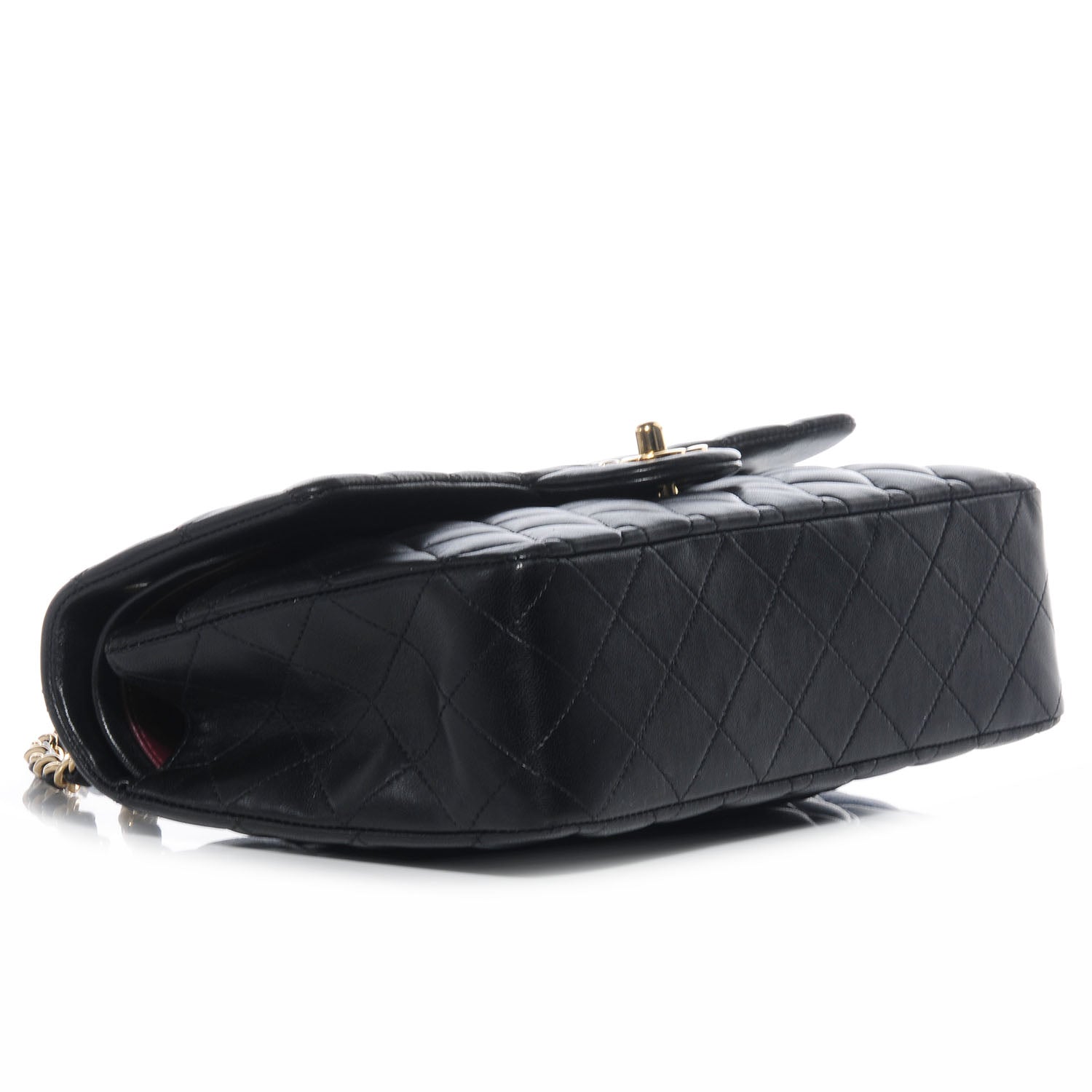 Chanel Lambskin Medium Double Flap Black 4 of 8