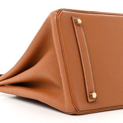 Hermes Togo Birkin 35 Gold 9 of 13