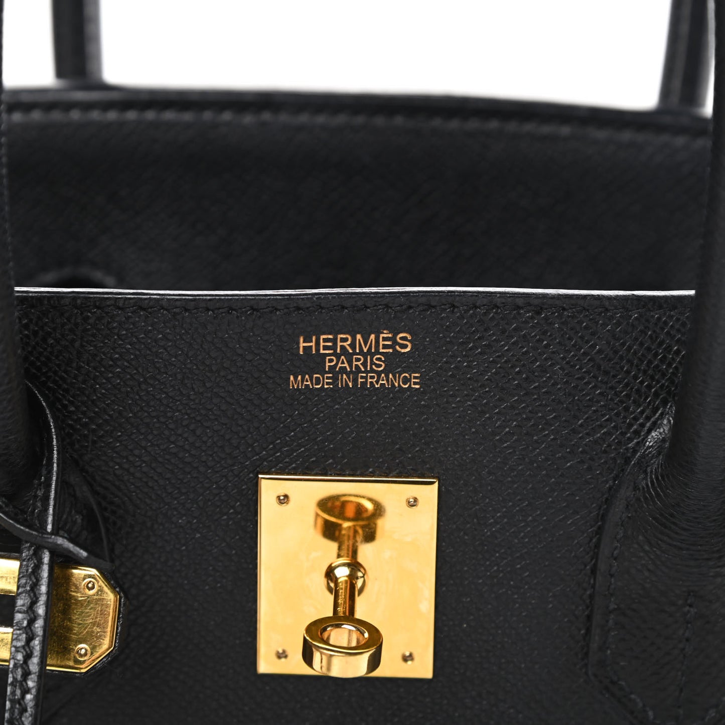 Epsom Birkin 35 Black