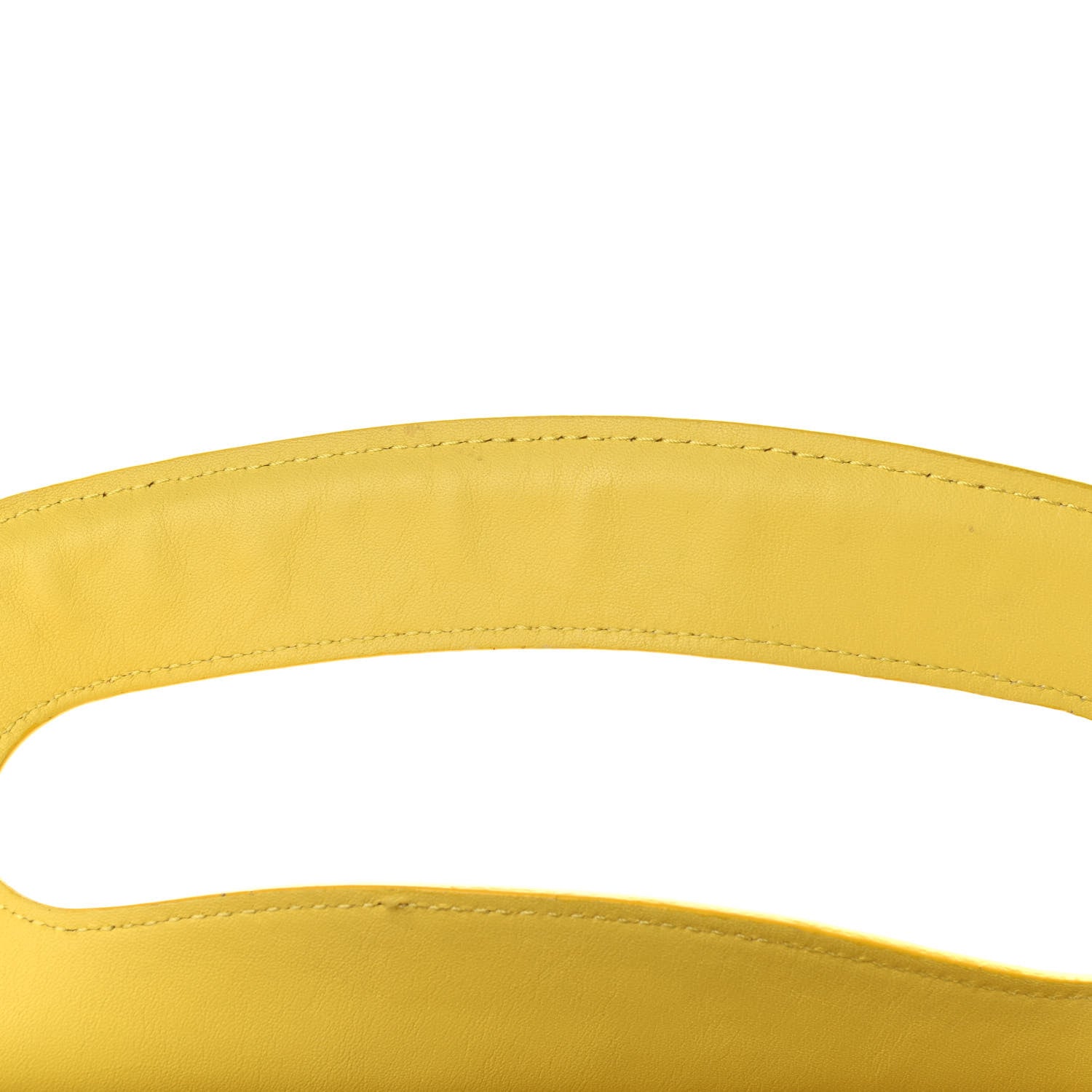 Alexander McQueen Calfskin Large Heroine Bright Yellow 11 of 17