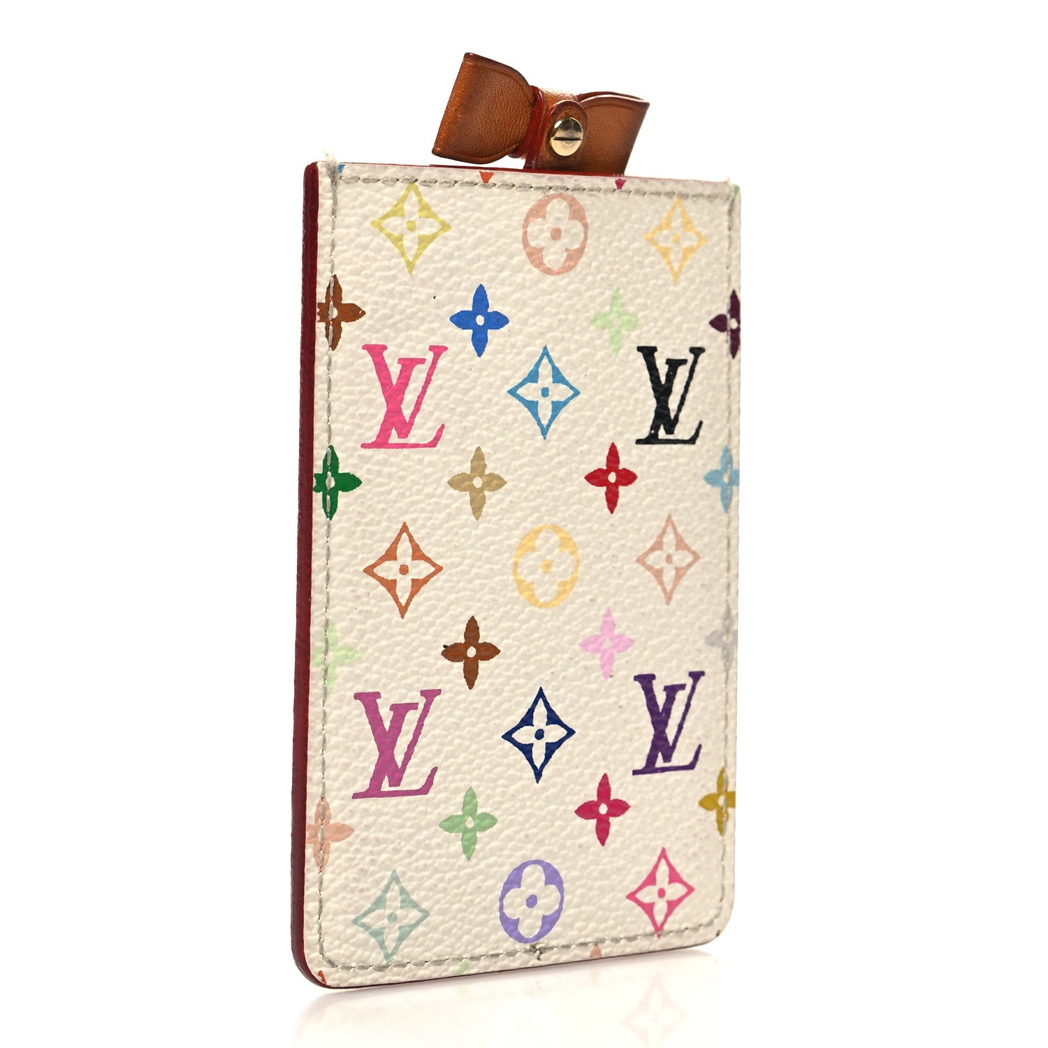 Louis Vuitton Monogram Multicolor Mirror and Case Pouch White 4 of 8