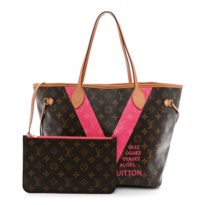 Louis Vuitton Monogram V Neverfull MM Grenade 3 of 11