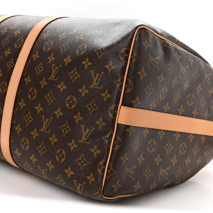 Louis Vuitton Monogram Keepall Bandouliere 55 9 of 9