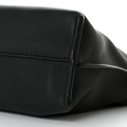 Loewe Calfskin Mini Flamenco Knot Clutch Black 10 of 11