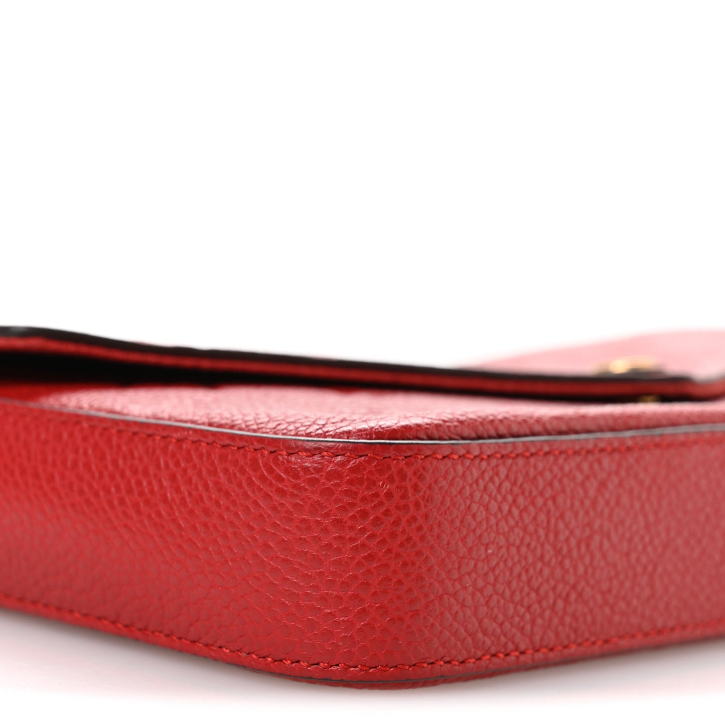 Empreinte Pochette Felicie Chain Wallet Scarlet