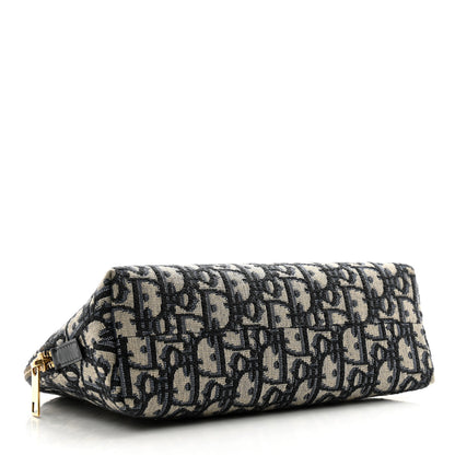 Christian Dior Oblique Large Beauty Pouch Bleu 4 of 9