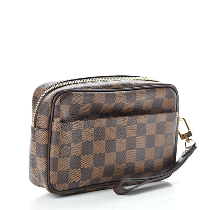 Louis Vuitton Damier Ebene Pochette Billets Macao 3 of 7