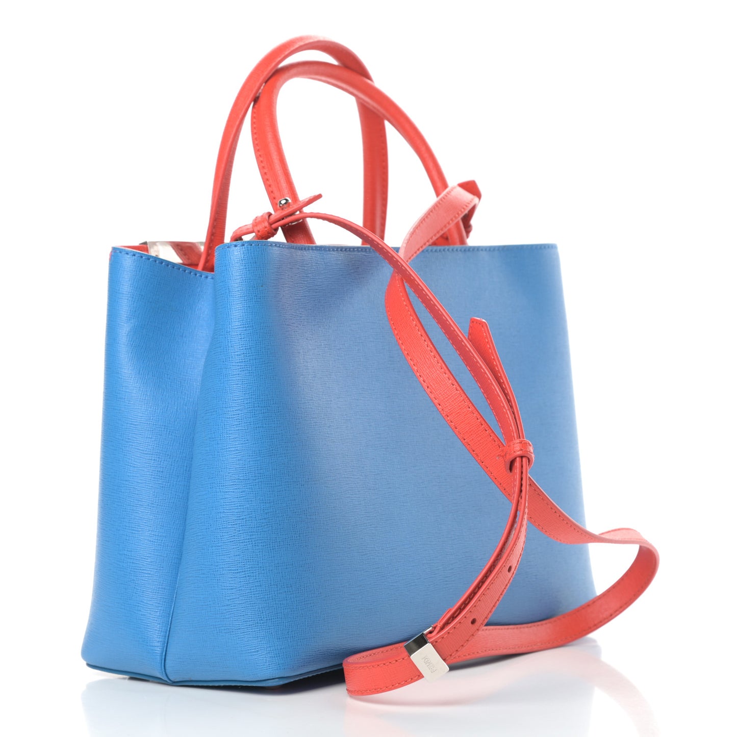 Vitello Elite Monster Petite 2Jours Tote Blue Royal Papavero Multicolor